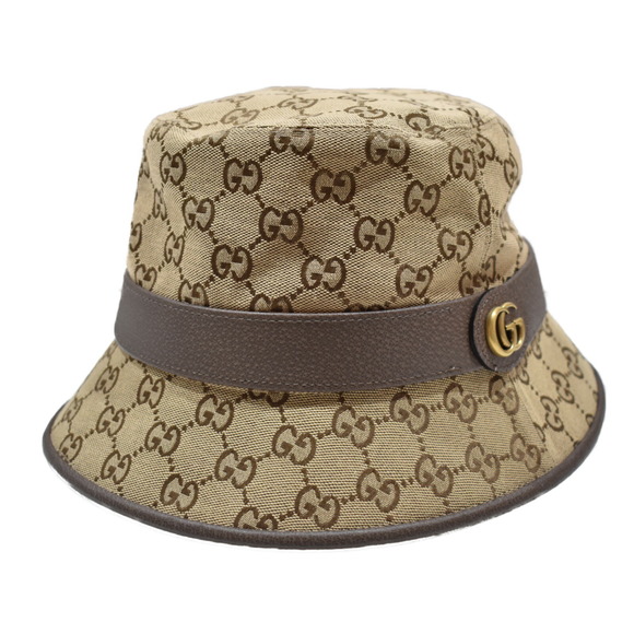 Gucci Fedora Cotton Polyester Hat Beige - Picture 1 of 12